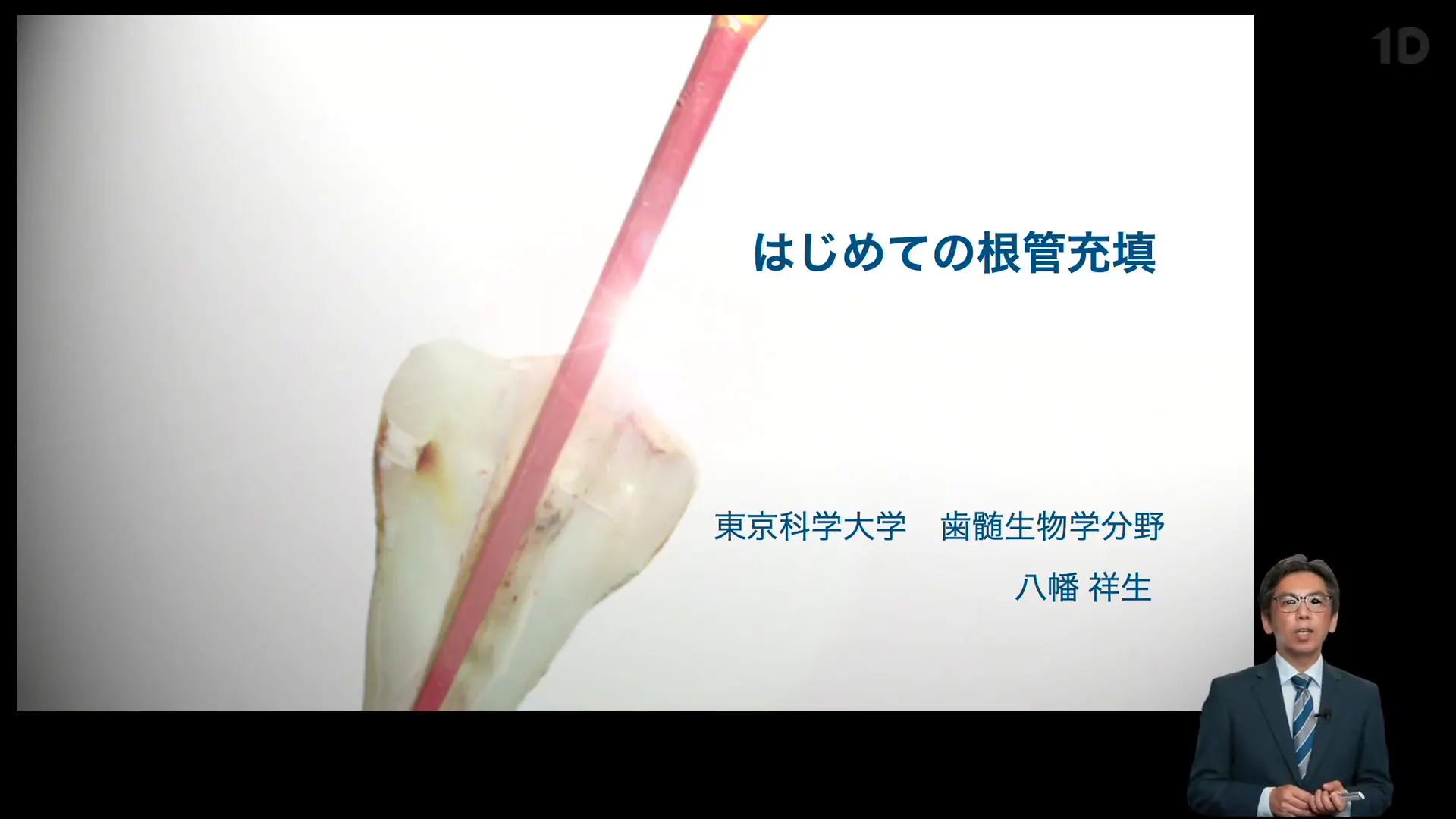はじめての「根管充填」｜歯科オンラインセミナー・録画配信は1D